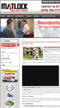 Mobile Screenshot of matlock-electric.com
